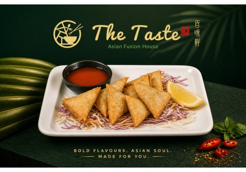 Curry Samosa (8pcs) (Vegetarian)